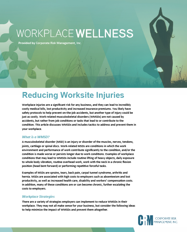 Workplace Wellness thumbnail.